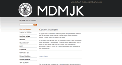 Desktop Screenshot of mdmjk.dk